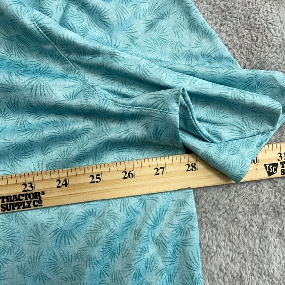 NEW Greg Norman ML75 Men's 3XL Golf Polo Shirt  Blue Printed - Picture 6 of 11